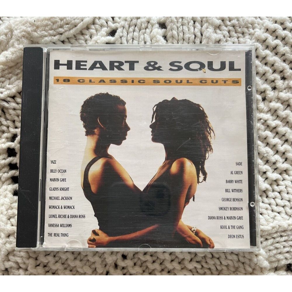 HEART & SOUL CD (18 Classic Soul Cuts) Yazz Sade Barry White Al Green Diana Ross